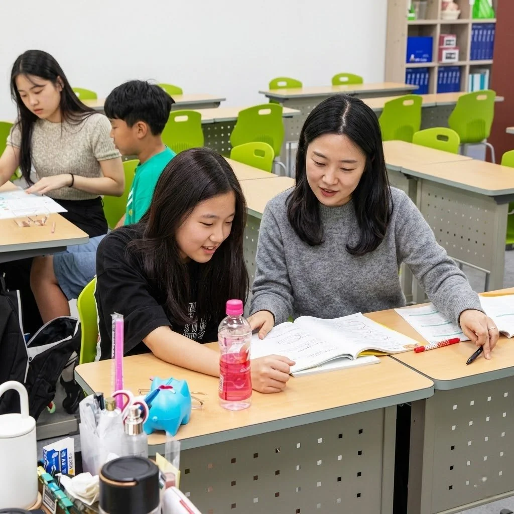 염창동 종합학원 내부 사진